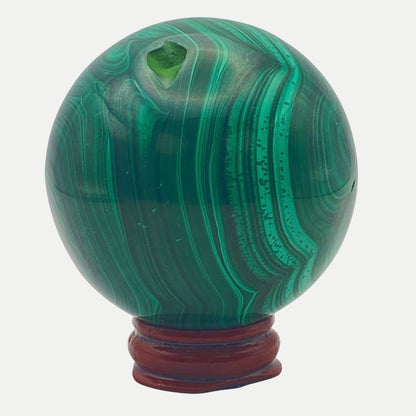 Natural Malachite Sphere