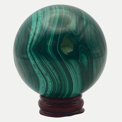 Natural Malachite Sphere