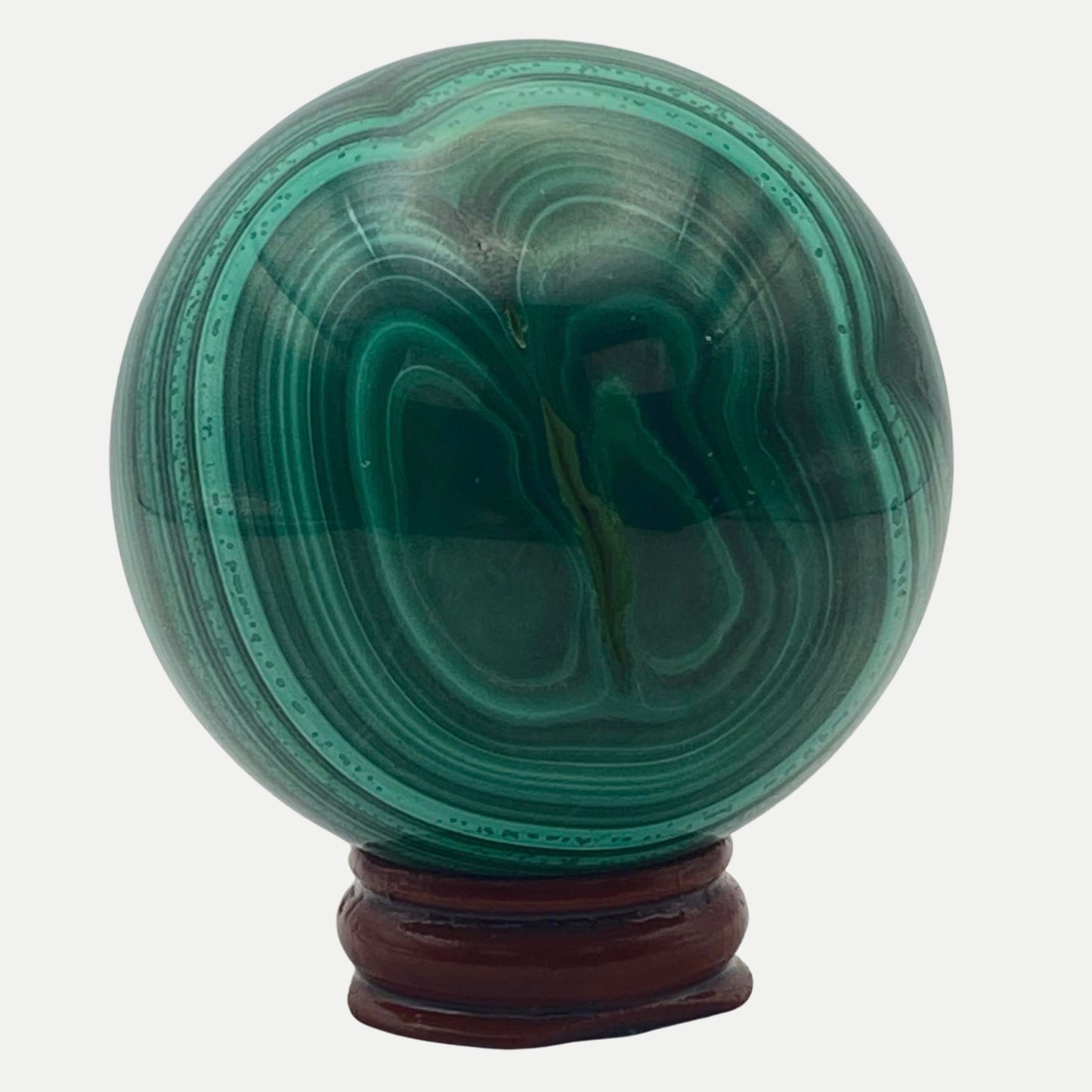 Natural Malachite Sphere