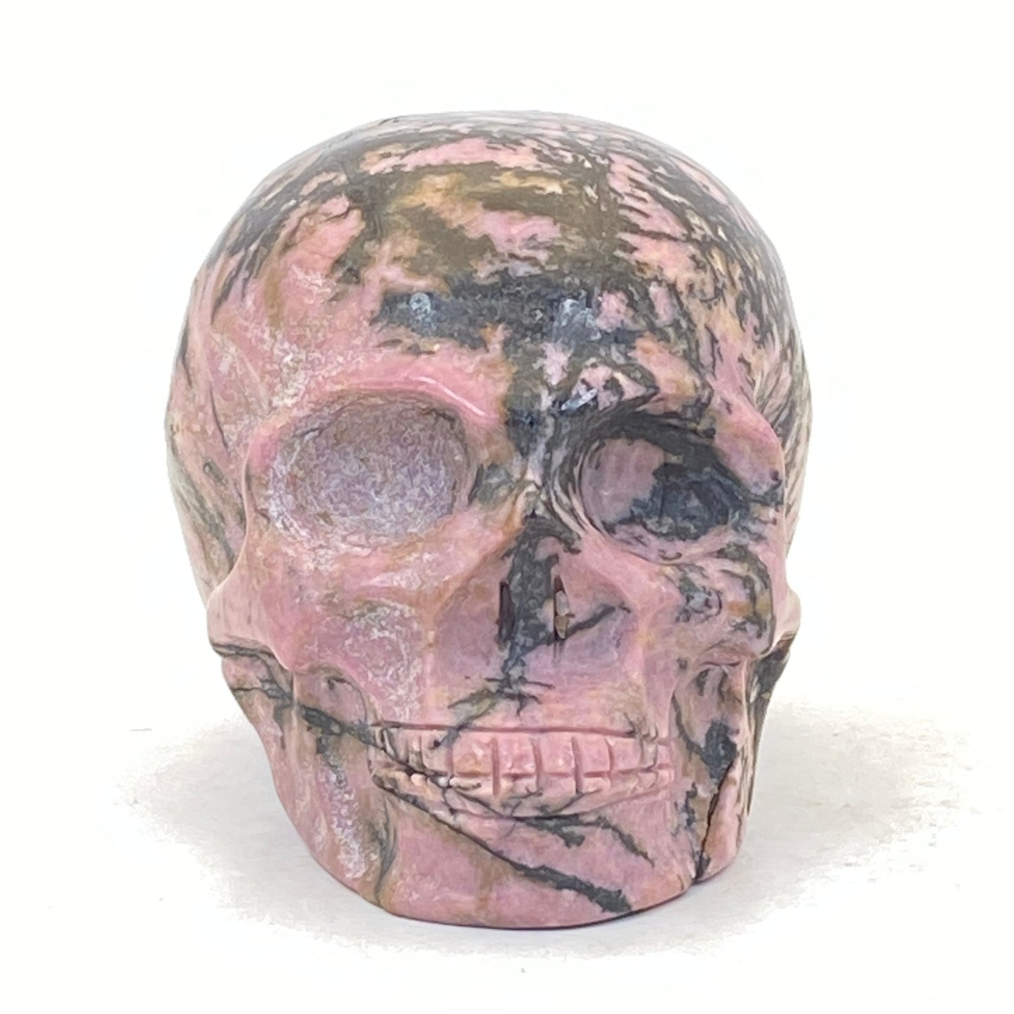 Rhodonite Skull - Large