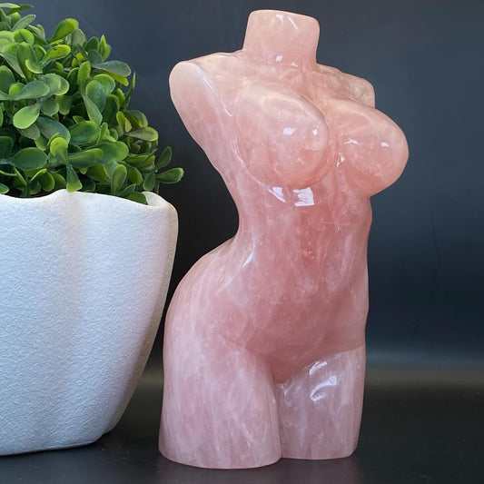 HUGE Rose Quartz Female Body - High Quality!