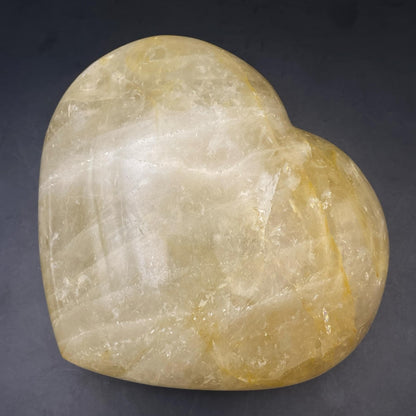 HUGE Citrine with Golden Healer Heart - over 1kg!