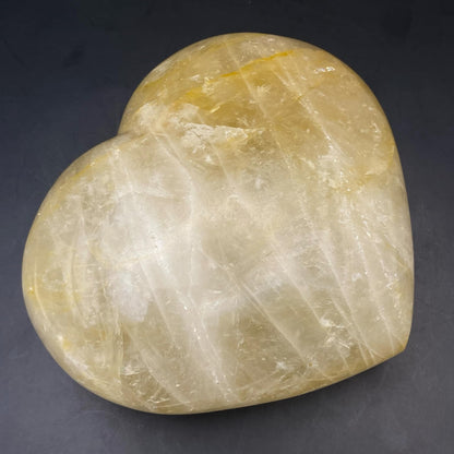 HUGE Citrine with Golden Healer Heart - over 1kg!