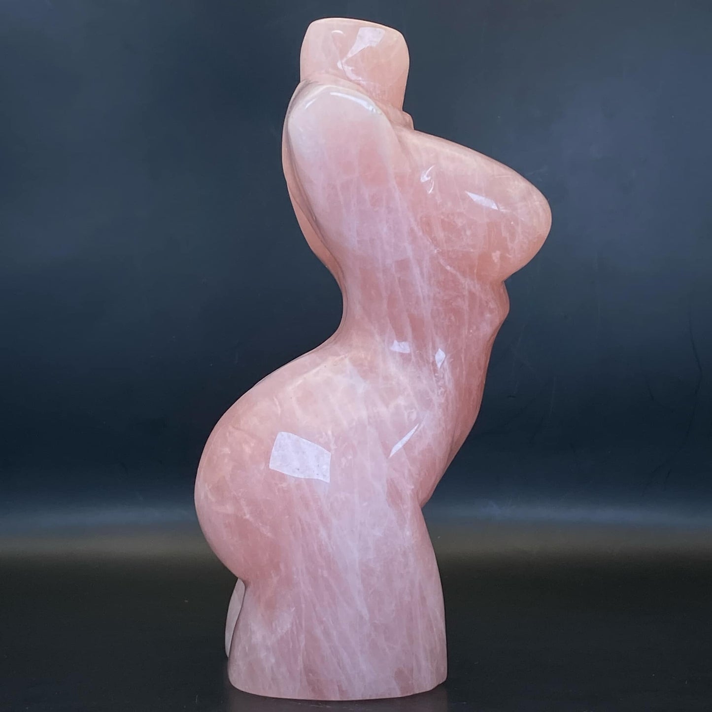 HUGE Rose Quartz Female Body - High Quality!