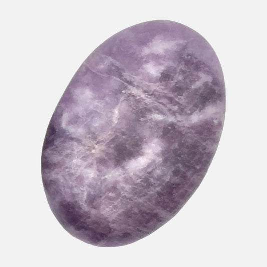 Lepidolite Palm Stone #2