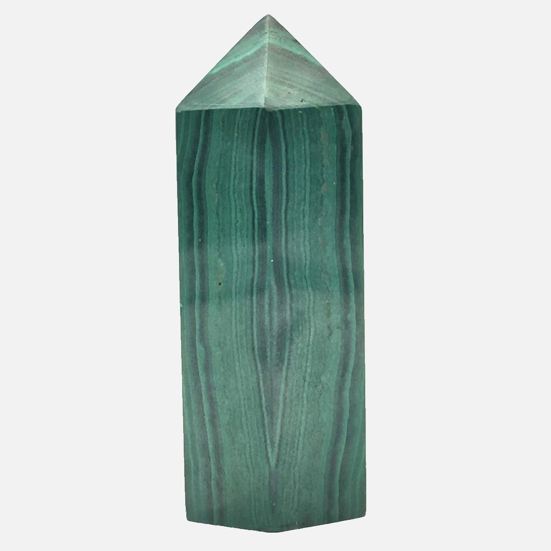 Genuine Natural Malachite Point #2