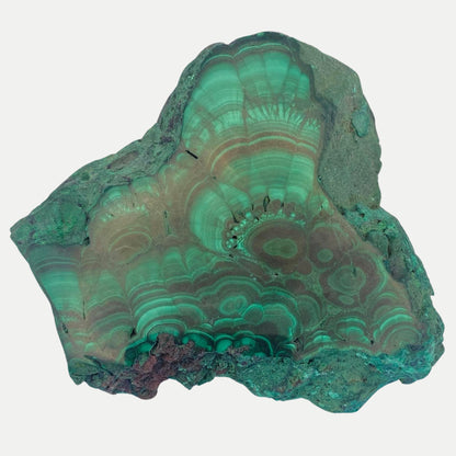 Natural Malachite Slab #2 with FREE Stand!