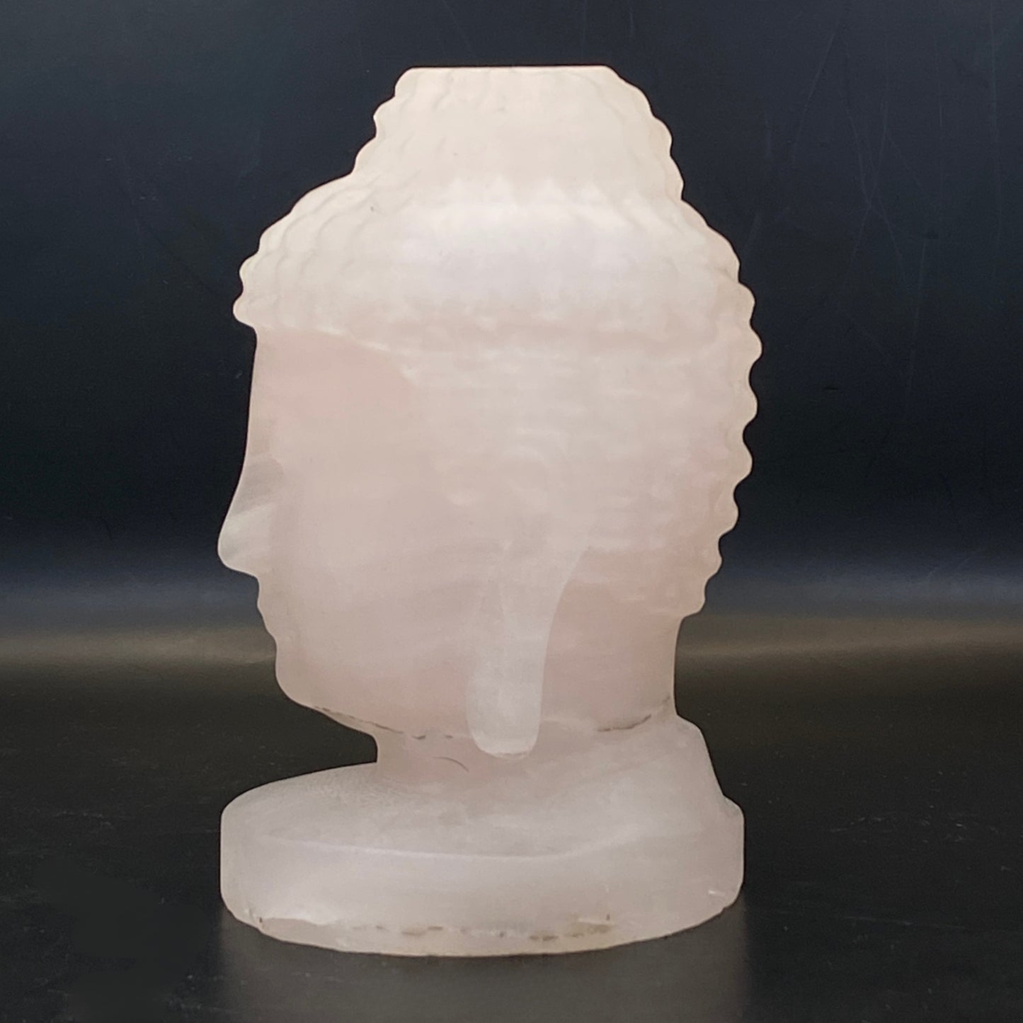 Dendritic Mangano Calcite Buddha Head - LARGE