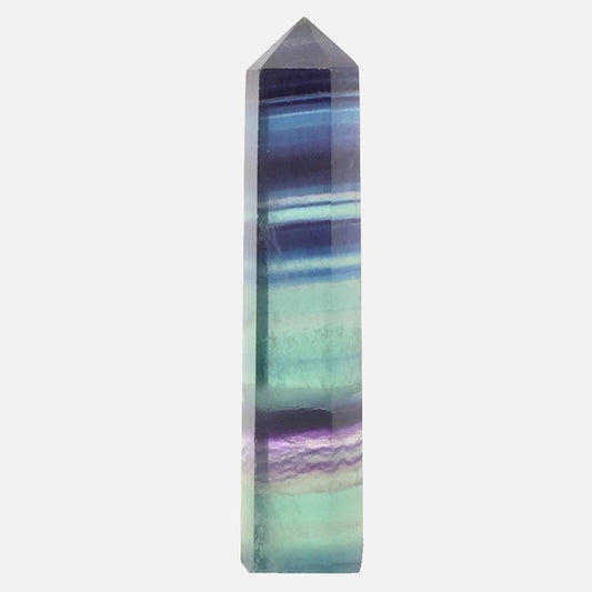 Rainbow Fluorite Point #3 - Mini