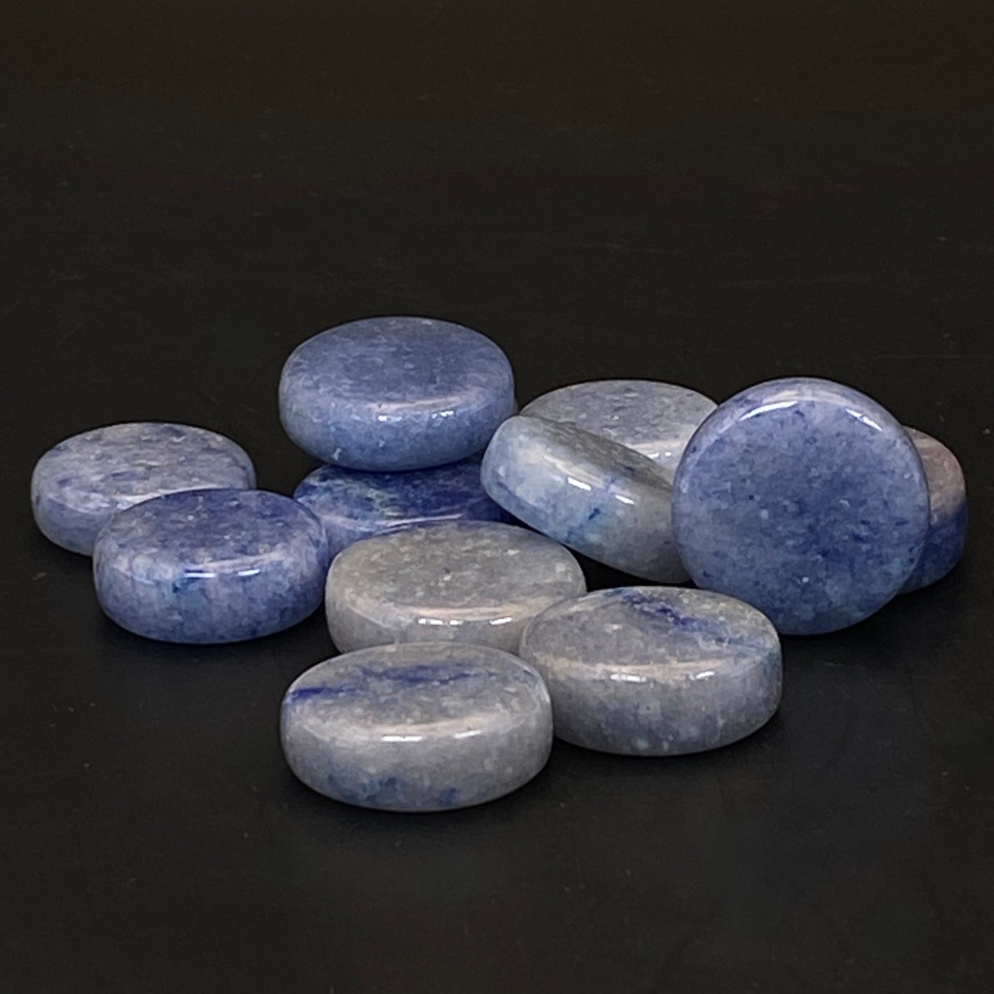 Blue Aventurine Mini Coin