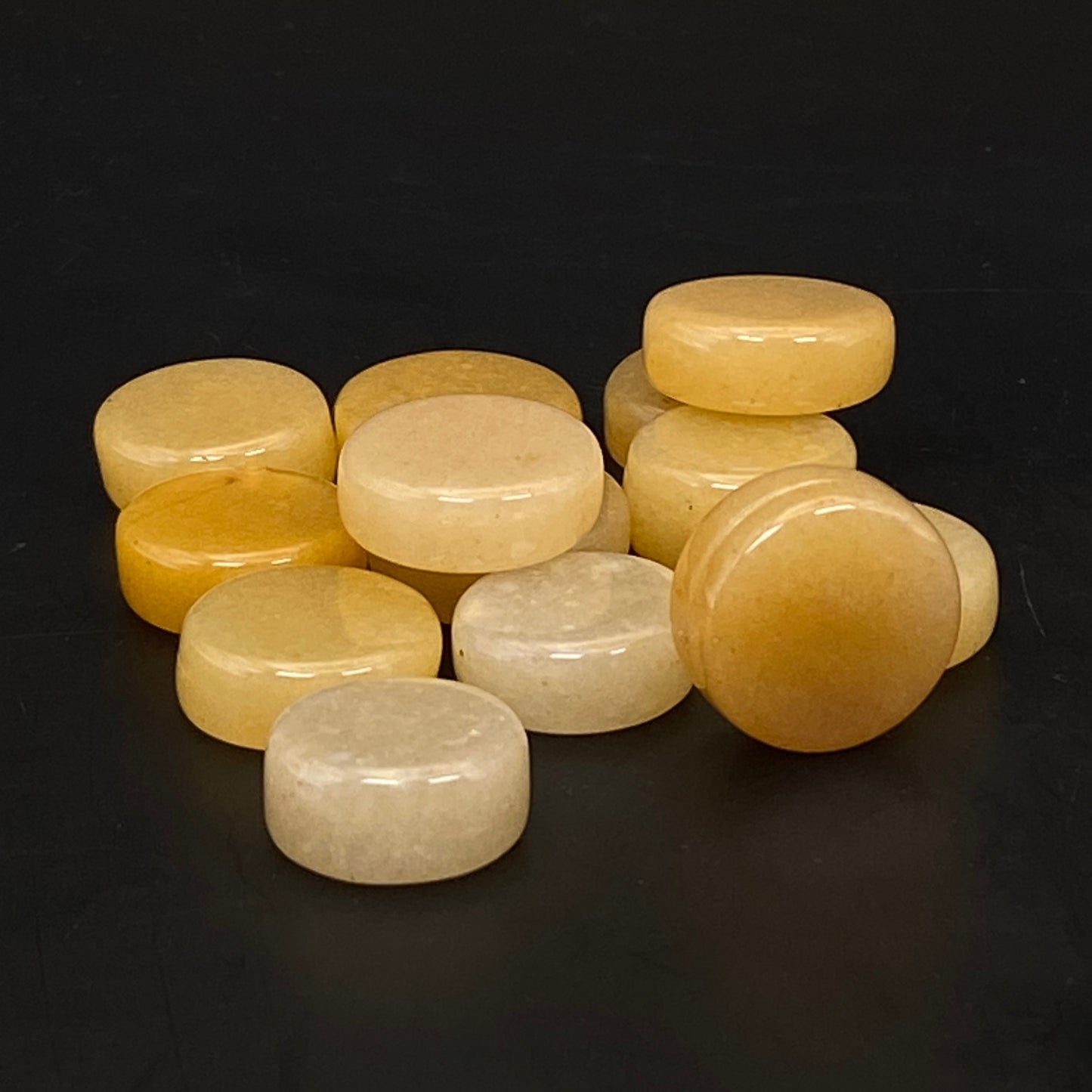 Yellow Aventurine Mini Coin