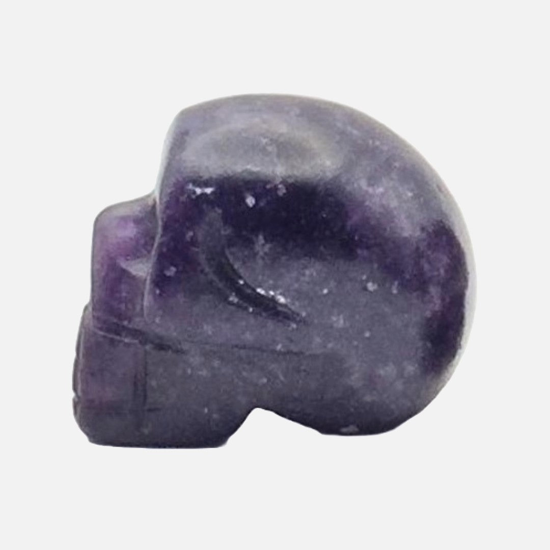 Purple Mica Skull - Mini