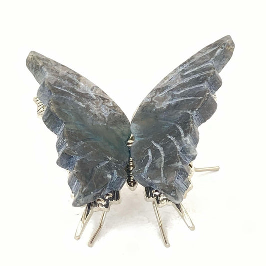 Moss Agate Butterfly #2