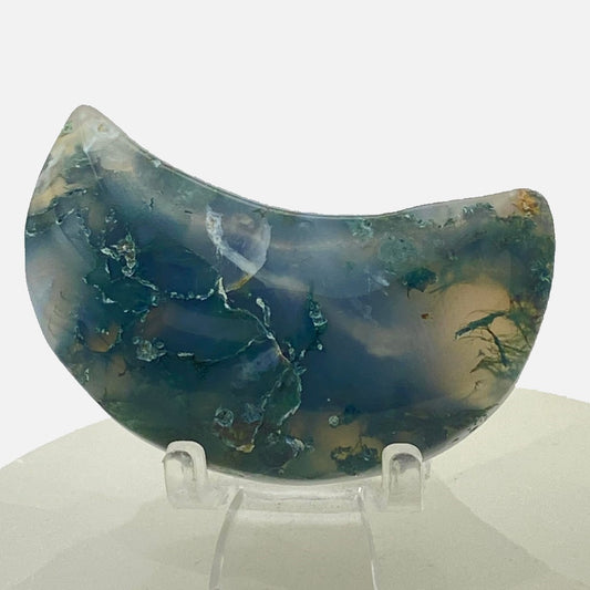 Moss Agate Moon #5