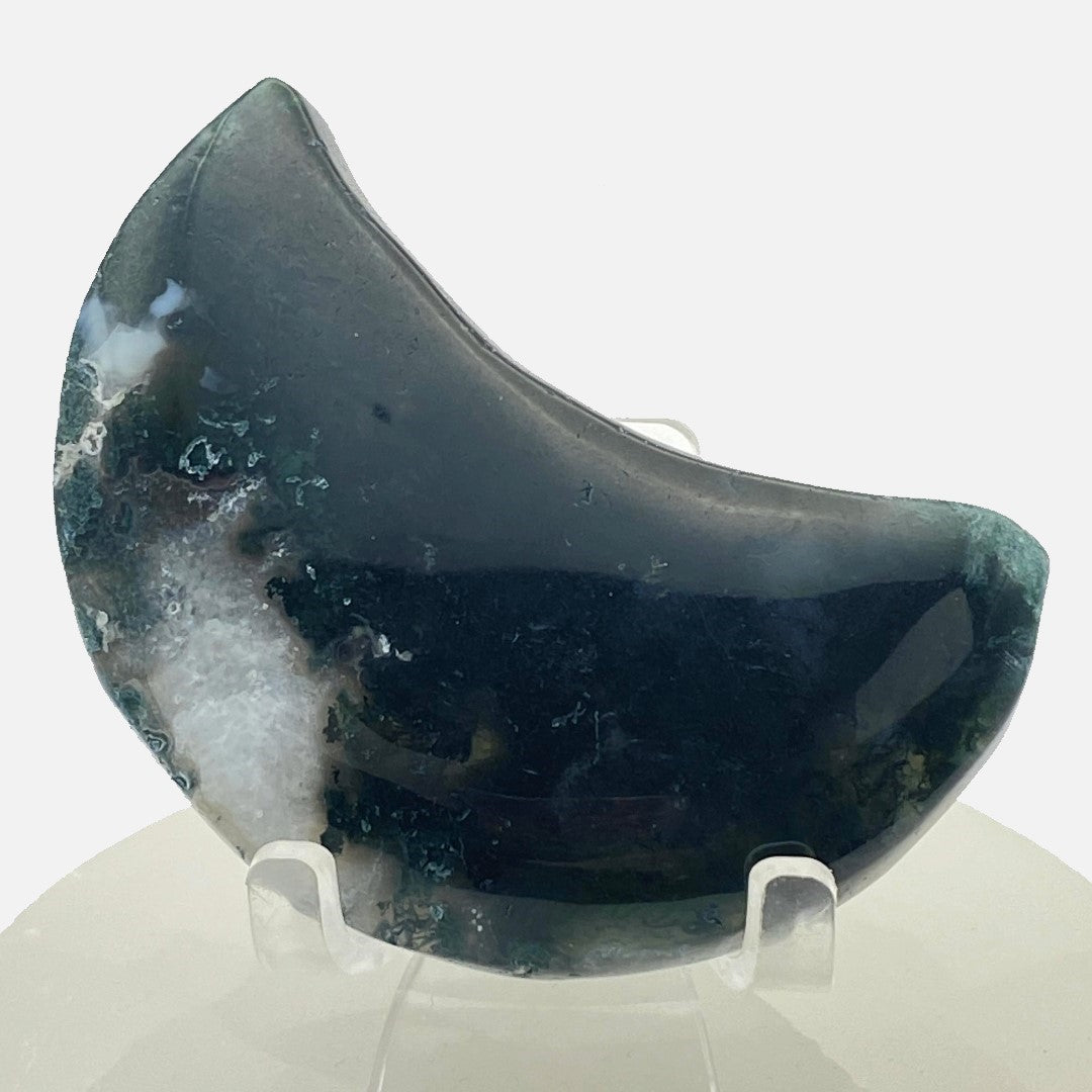 Moss Agate Moon #6