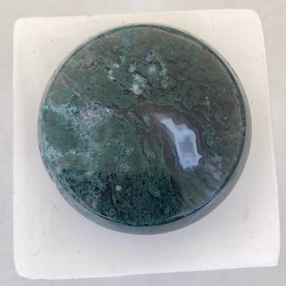 Small Moss Agate Ring Dish #2