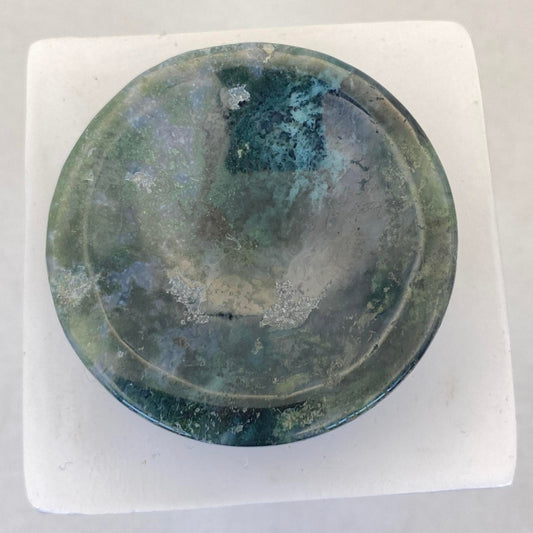 Small Moss Agate Ring Dish #3