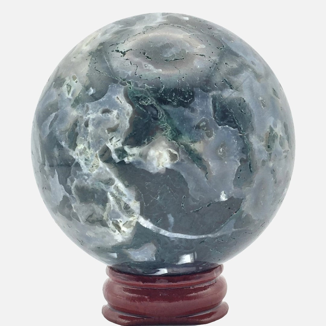 Moss Agate Sphere #2