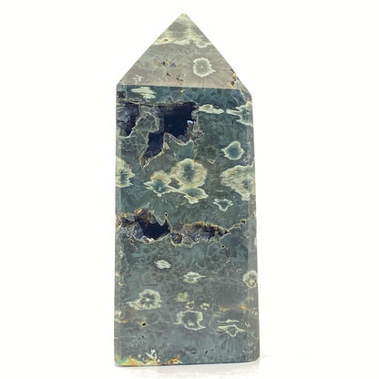 Ocean Jasper Tower #1 - Druzy!