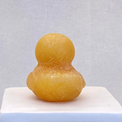 Orange Calcite Duck #1