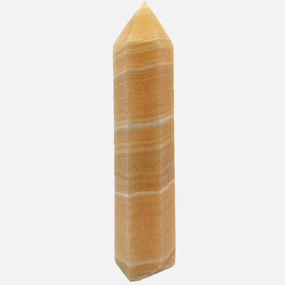 Orange Calcite Tower - 18cm