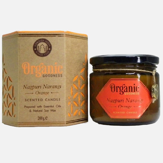 Organic Goodness Candle - Orange