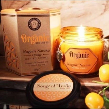 Organic Goodness Candle - Orange