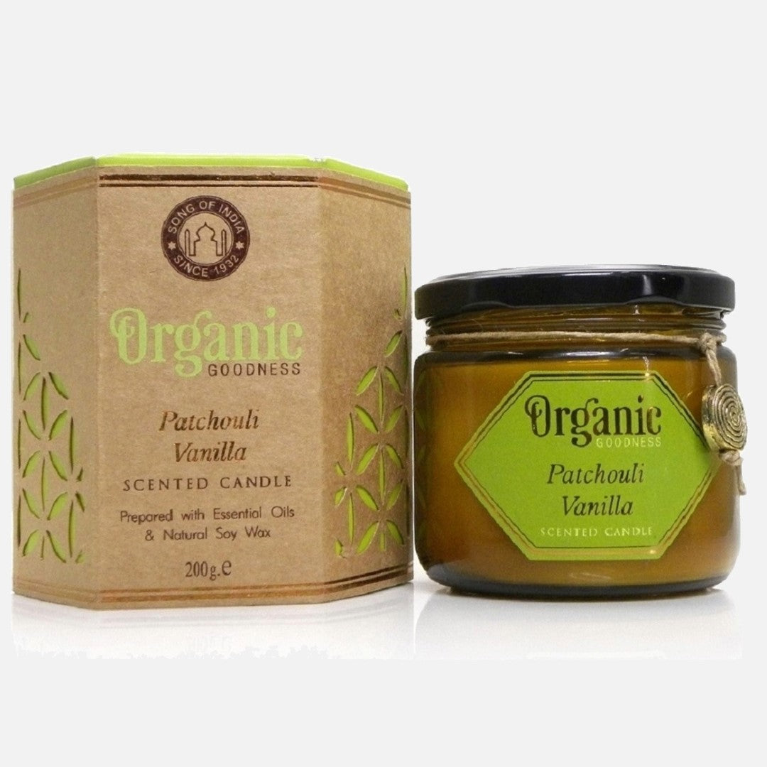 Organic Goodness Candle - Patchouli Vanilla