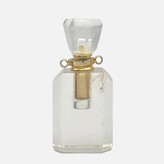 Clear Quartz Miniature Perfume Bottle #1