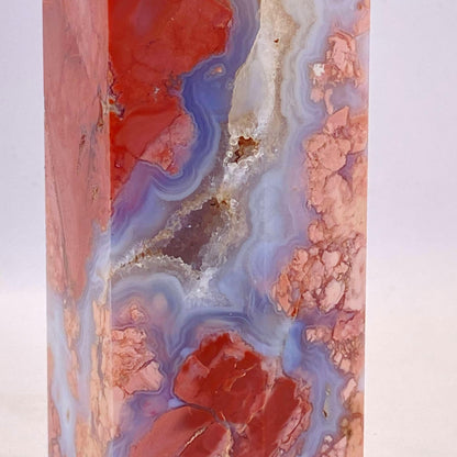 HUGE Pink Druzy Agate Tower - 27.3cm