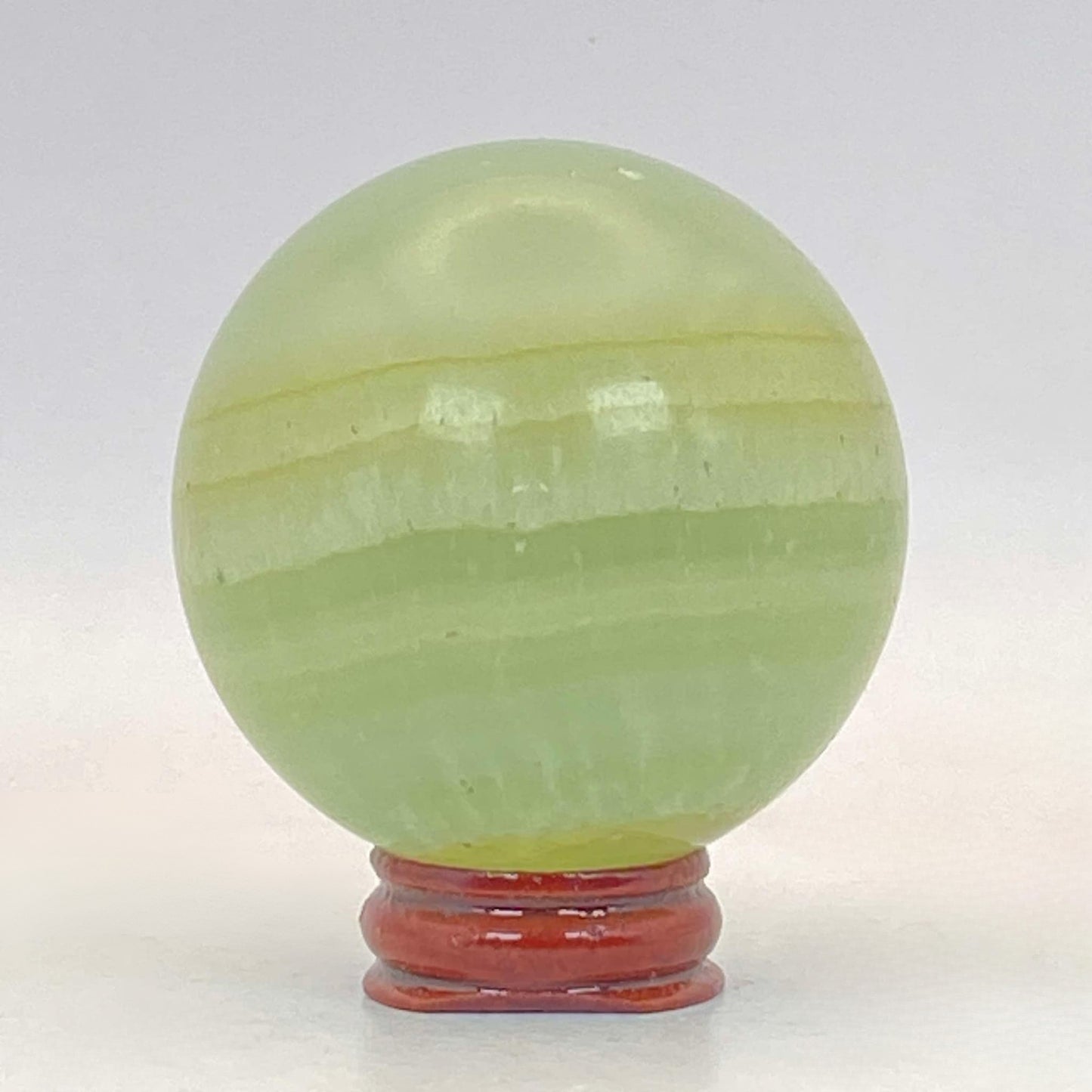 Pistachio Calcite Sphere