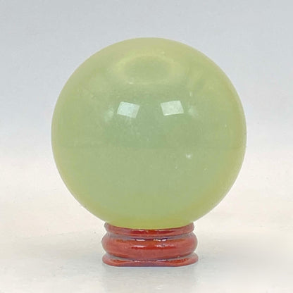 Pistachio Calcite Sphere