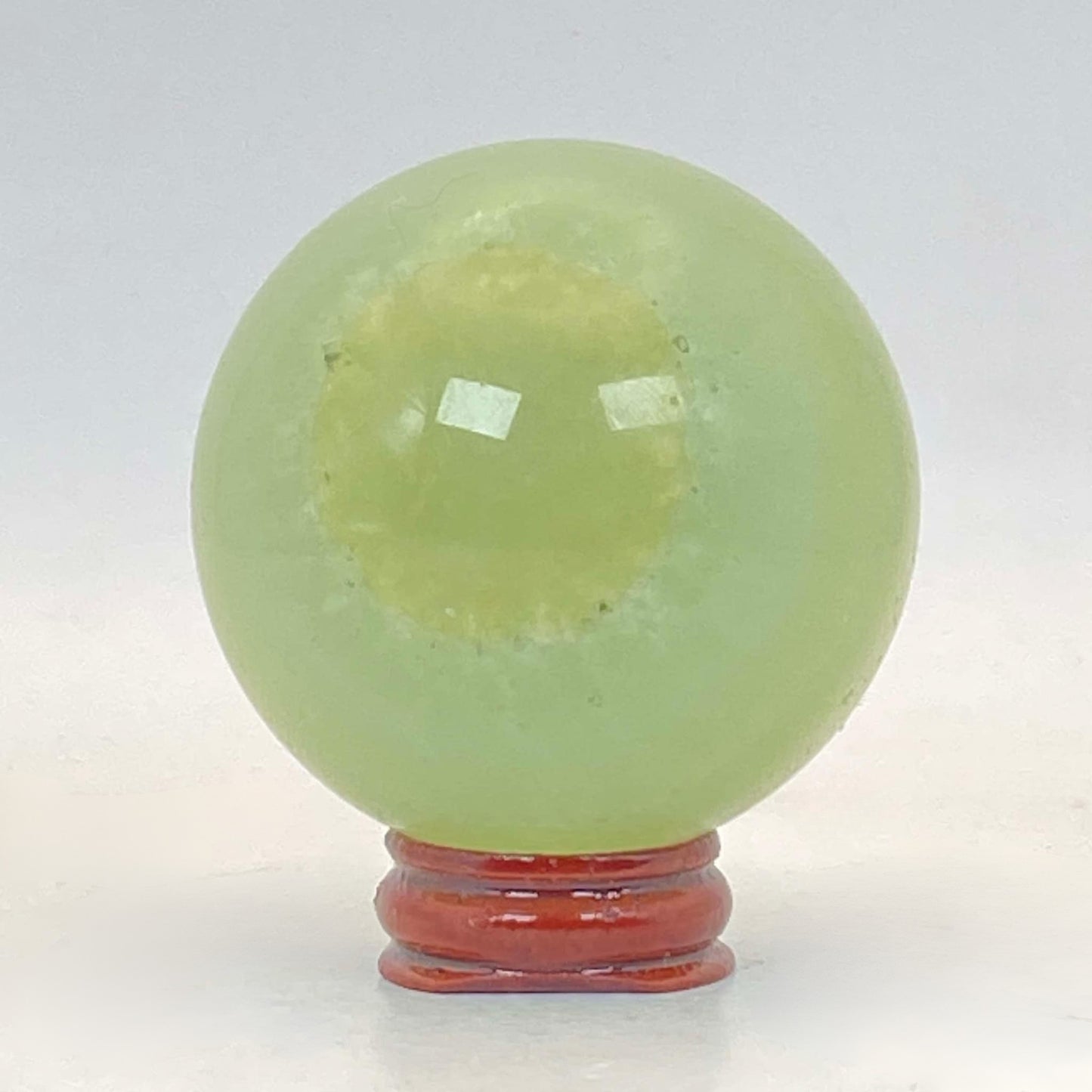 Pistachio Calcite Sphere