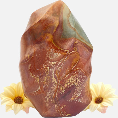 HUGE Polychrome Jasper Flame