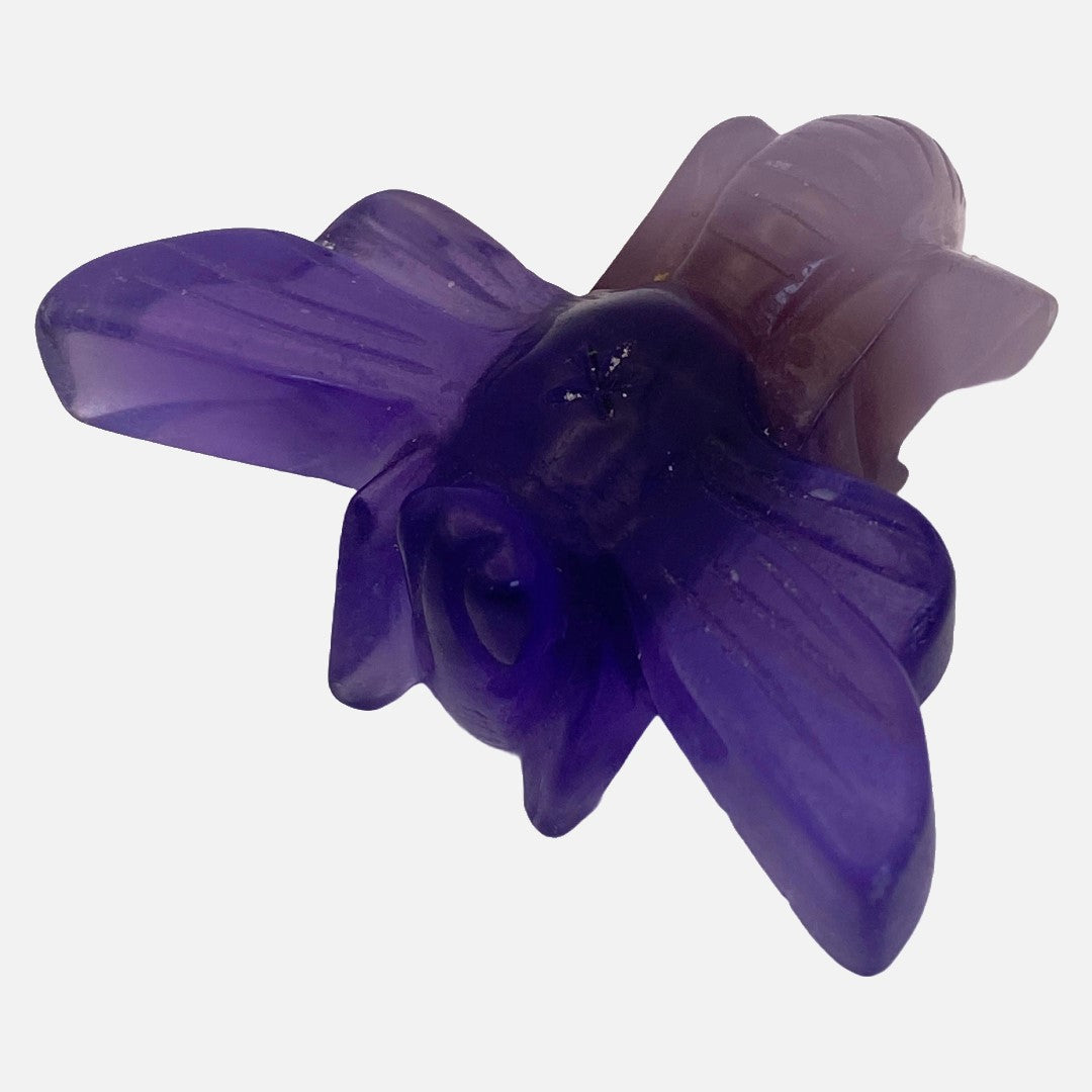 Purple Fluorite Bumblebee