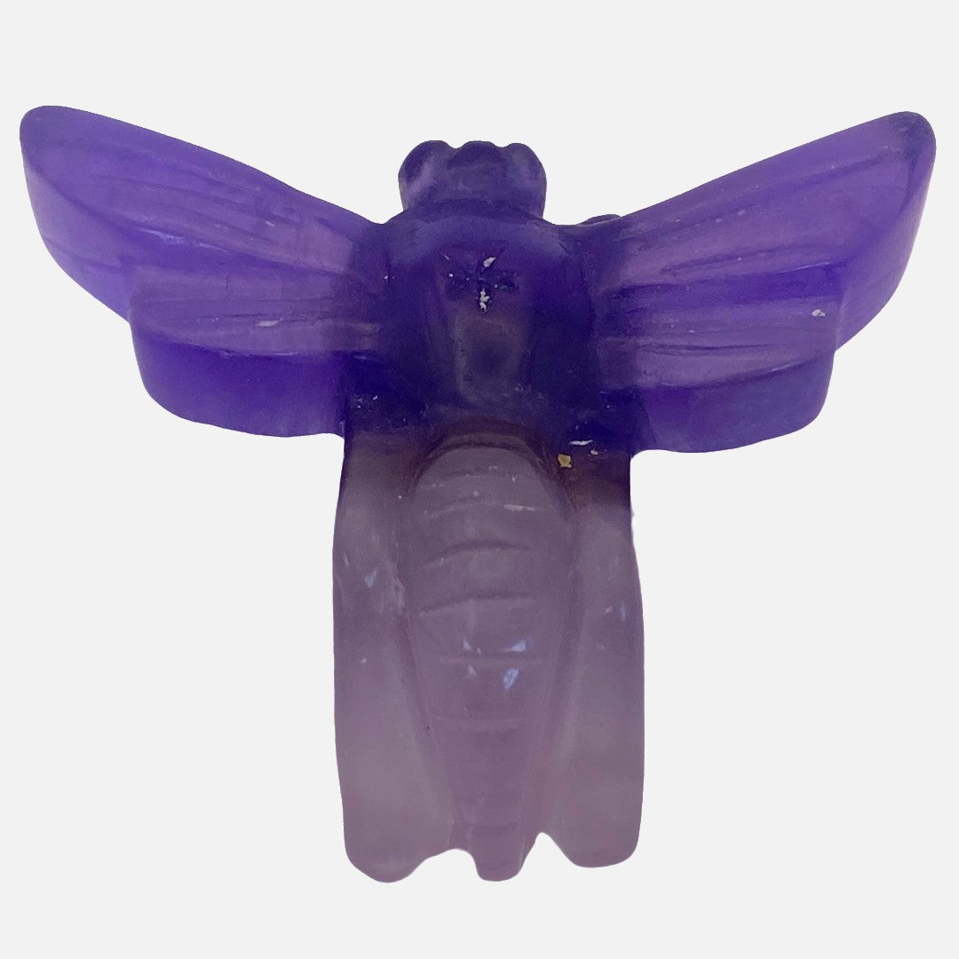 Purple Fluorite Bumblebee