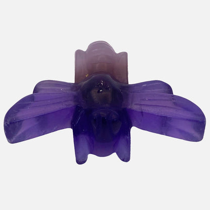 Purple Fluorite Bumblebee