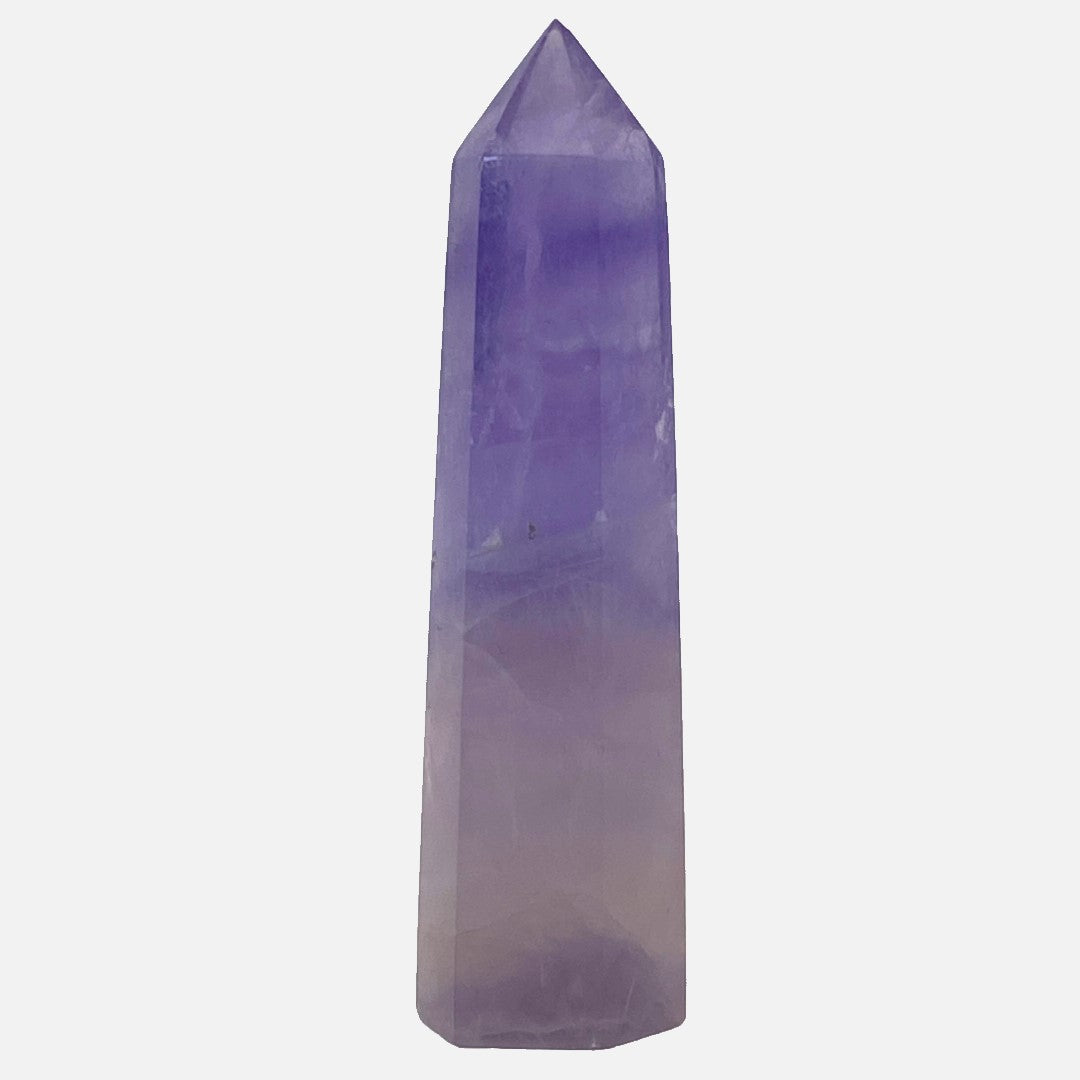 Purple Fluorite Point #1