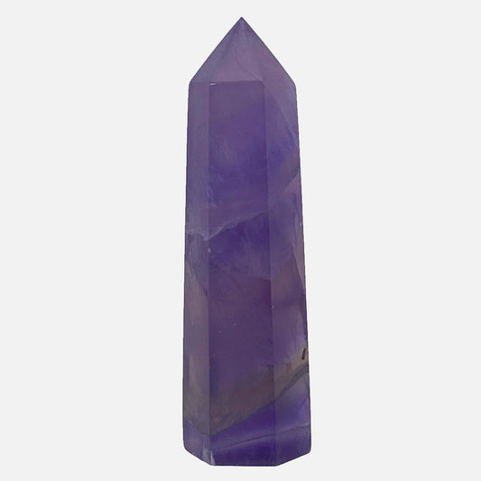 Purple Fluorite Point #5