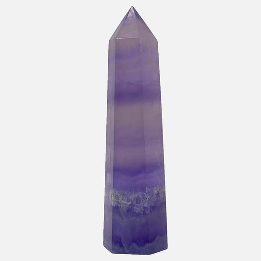 Purple Fluorite Point #9