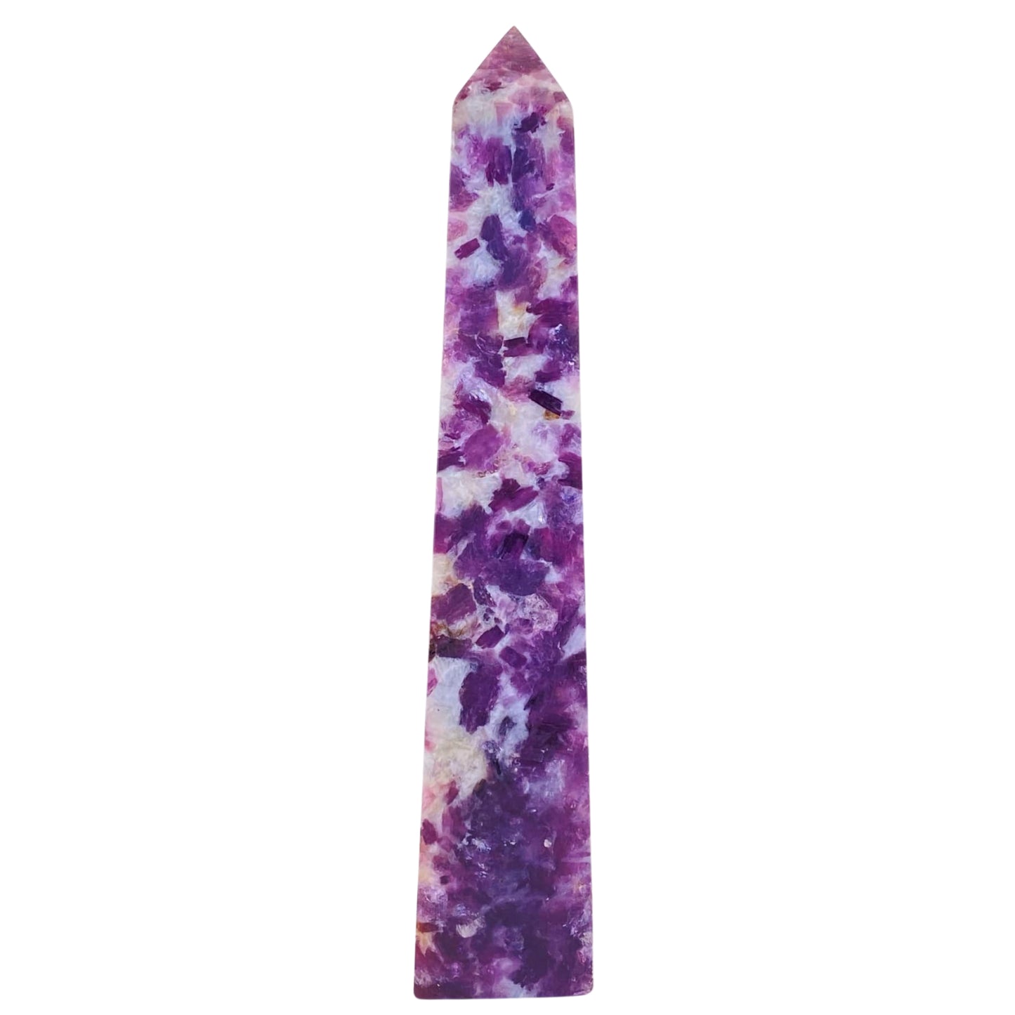 Purple Mica 20cm Tower #1 - 20.4cm