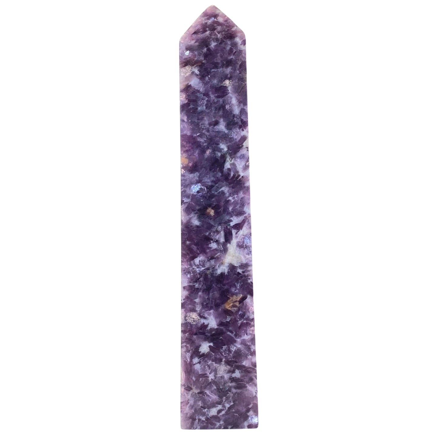 Purple Mica Tower #2 - Over 1kg! - 24.5cm