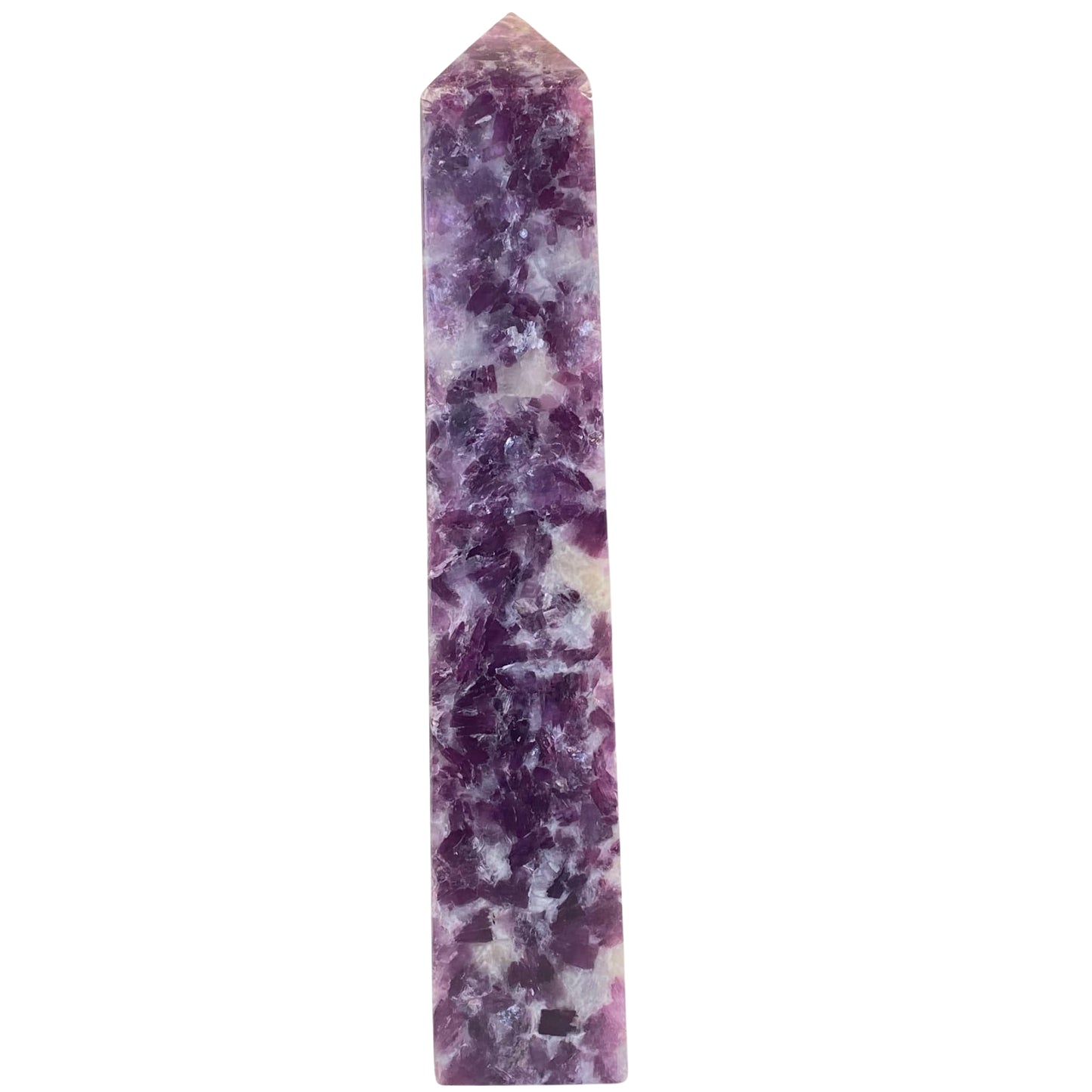 Purple Mica 23cm Tower #3 - Over 1kg! - 23cm