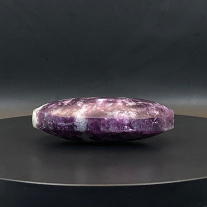 Purple Mica Pillow Palm Stone #2