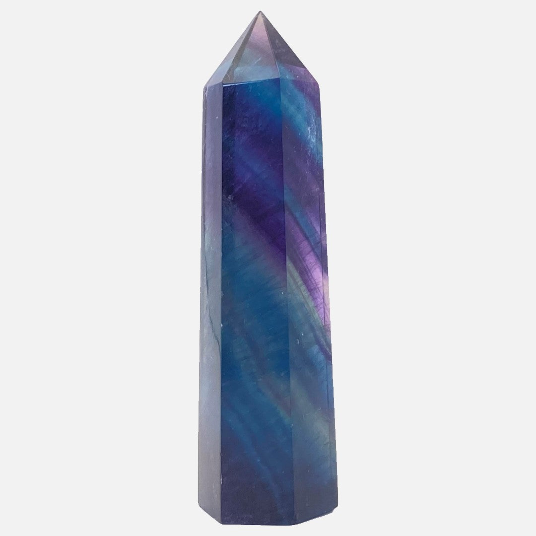 Rainbow Fluorite Point #2