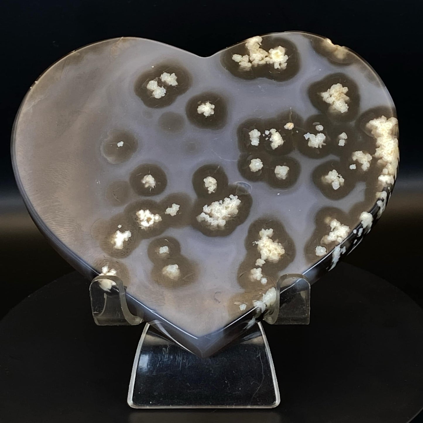 Rare Moss Agate Heart #4