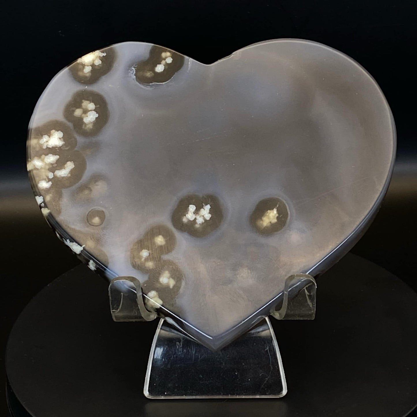 Rare Moss Agate Heart #4