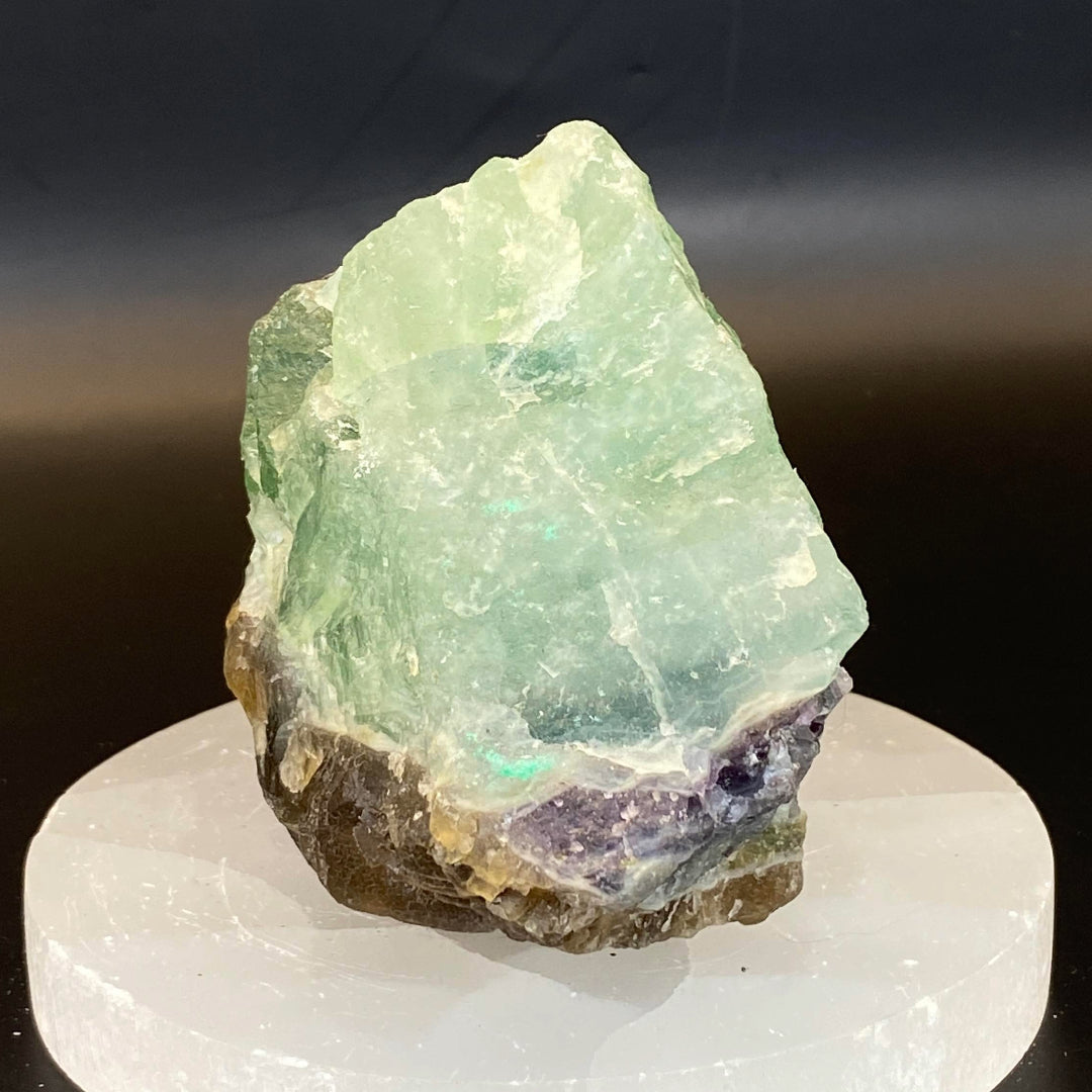 Raw Green Fluorite Specimen