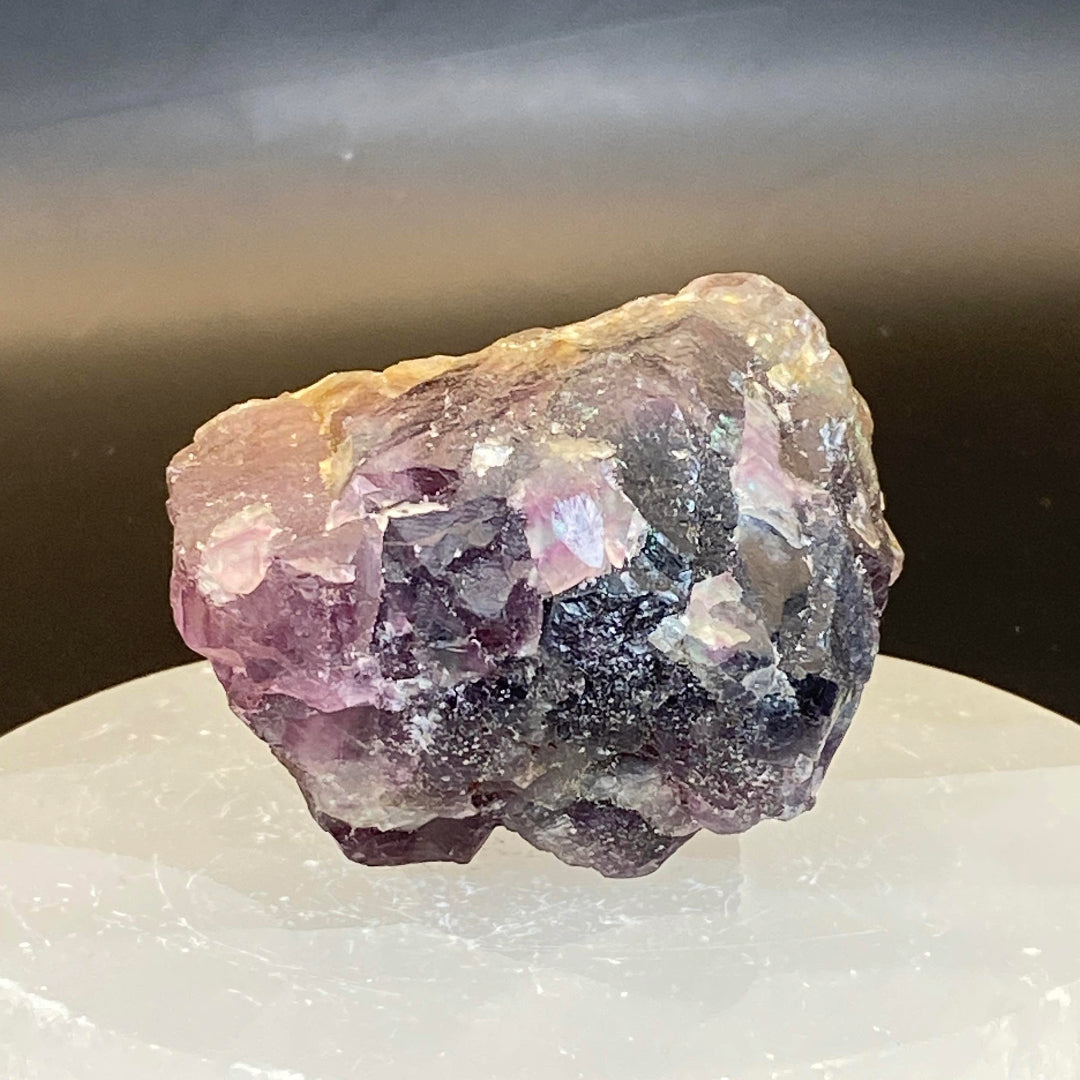 Raw Rainbow Fluorite Specimen