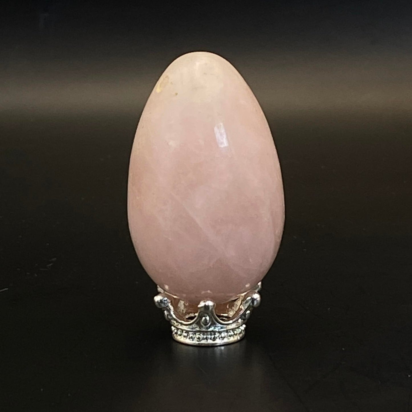 Rose Quartz Egg #8 - Drilled